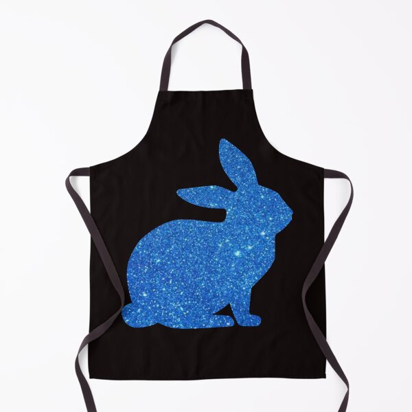 Item preview, Blue Faux Glitter Easter Bunny designed and sold by Felicity-K.