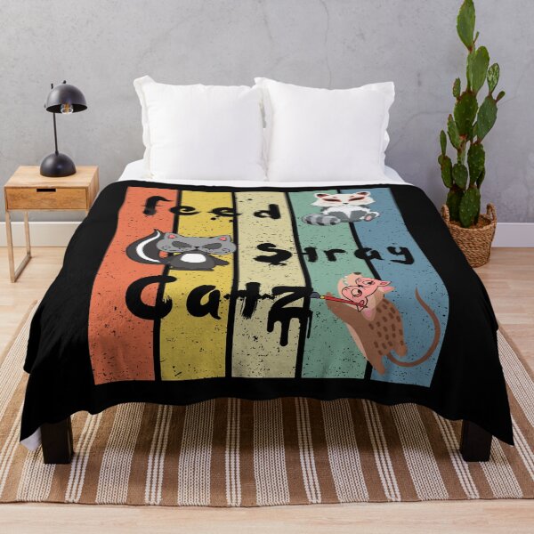 Item preview, Feed stray cats (catz) cute wild animal design designed and sold by Ollie P. Leo.