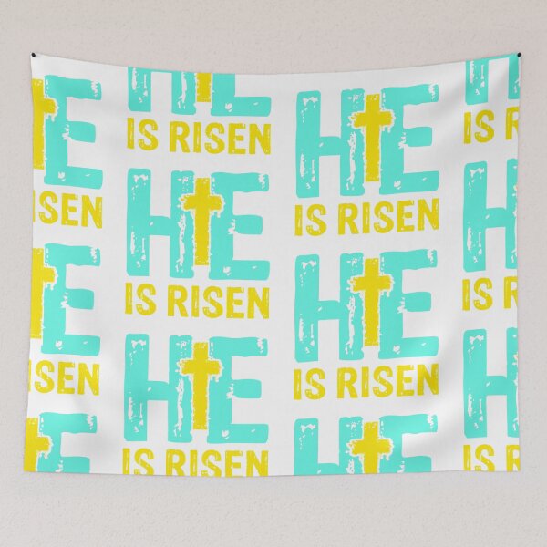 Item preview,  He Is Risen Easter designed and sold by WorldPrintTees.