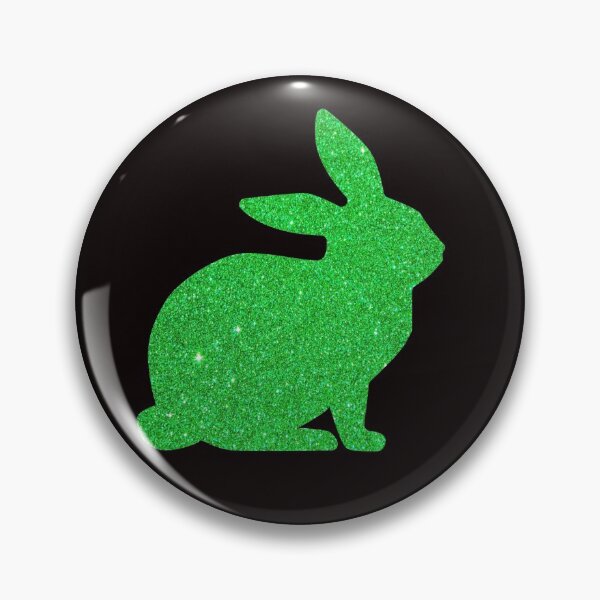 Item preview, Bright Green Faux Glitter Easter Bunny designed and sold by Felicity-K.