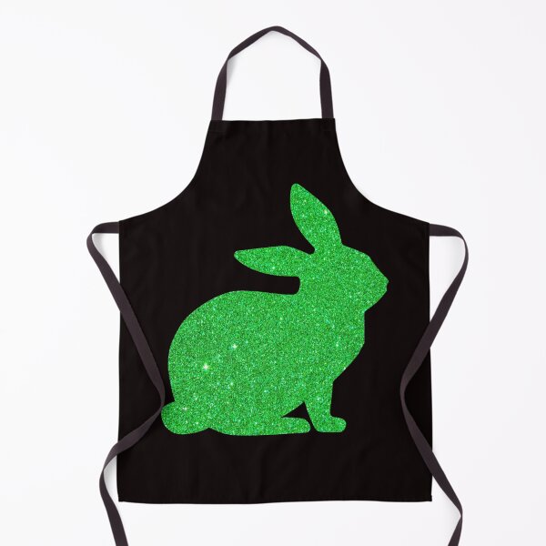 Item preview, Bright Green Faux Glitter Easter Bunny designed and sold by Felicity-K.
