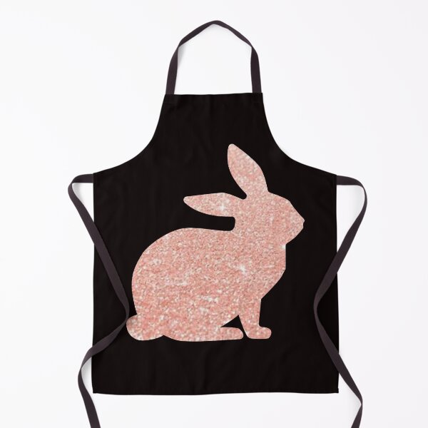 Item preview, Rose Gold Faux Glitter Easter Bunny designed and sold by Felicity-K.