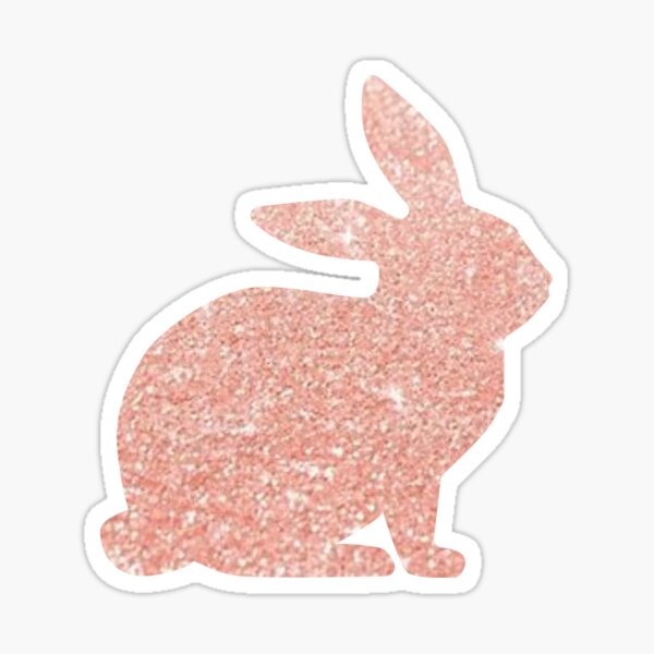 LIBRARY Art with a white bunny rabbit art tile coaster gift 
