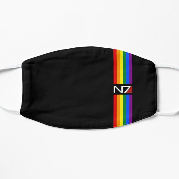 N7 Gay Pride Flat Mask