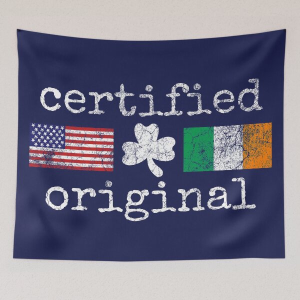Item preview, Irish American Certified Original on Navy designed and sold by irishorbust.