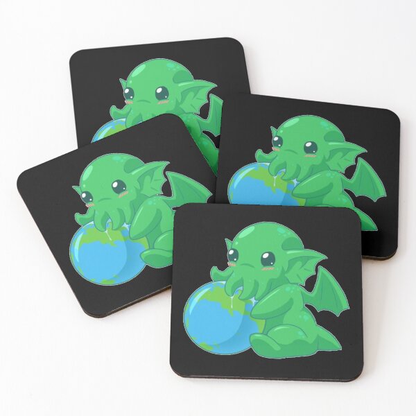 Item preview, Cthulhu Is Very Cute For A Destructive God designed and sold by Zachariahs' Odd Shop.