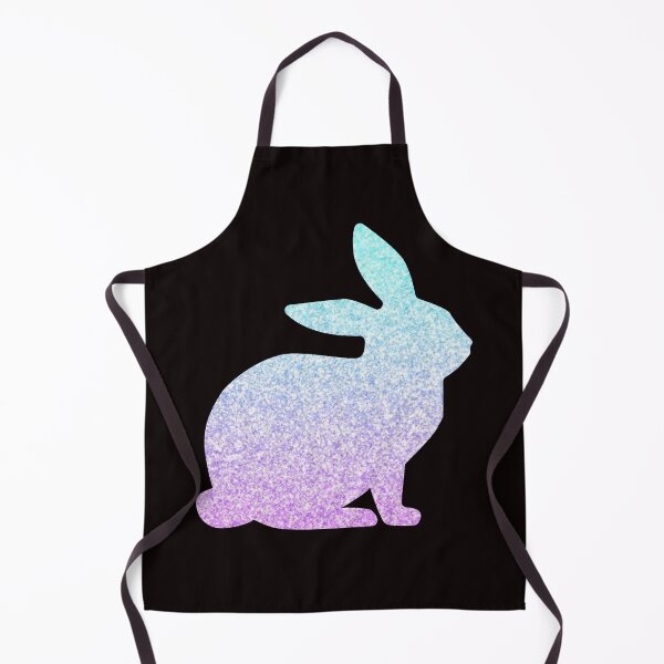 Item preview, Pastel Blue and Purple Ombre Faux Glitter Easter Bunny designed and sold by Felicity-K.