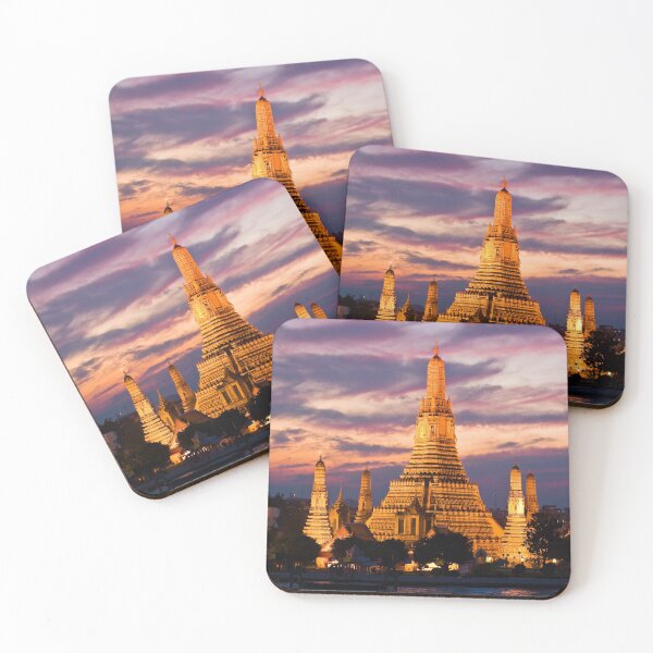 Item preview, Wat Arun buddhist temple in Bangkok, Thailand designed and sold by khals1.