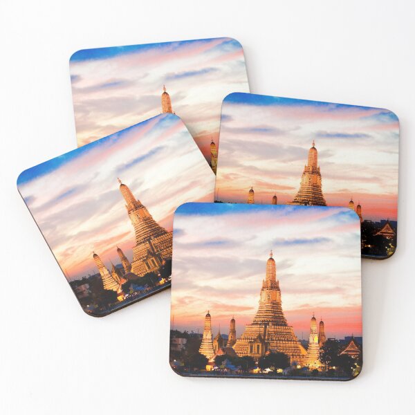 Item preview, Wat Arun buddhist temple in Bangkok, Thailand designed and sold by khals1.