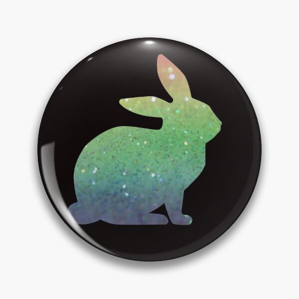 Item preview, Rainbow Ombre Faux Glitter Easter Bunny designed and sold by Felicity-K.