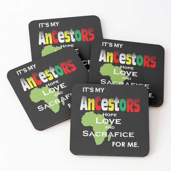 Item preview, It's My Ancestors Black Love, Hope and Sacrifice For Me designed and sold by Lukifo-Glacier.