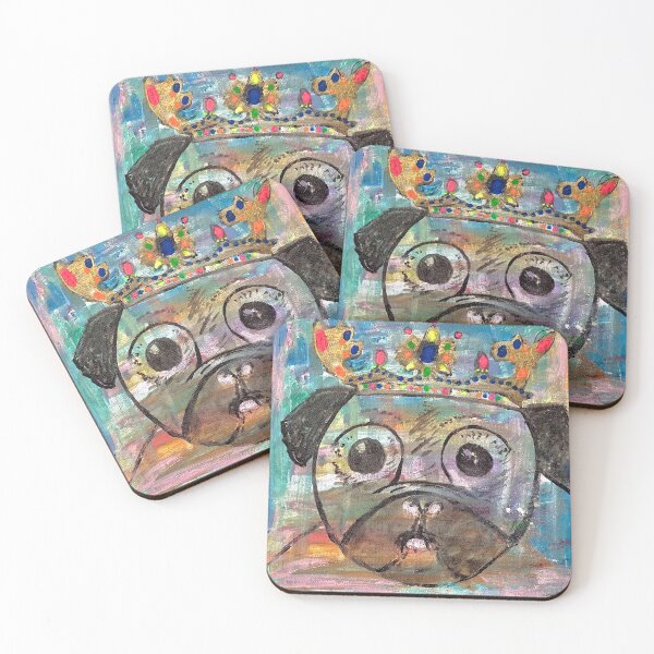 Item preview, The Pug Queen designed and sold by Katy Cable.