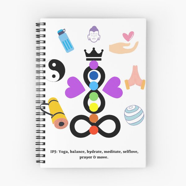 Item preview, Yoga, hydrate, meditate,  prayer & move  designed and sold by TIPJ.