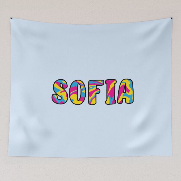 Item preview, Sofia Custom Name  designed and sold by EuropaPrints.