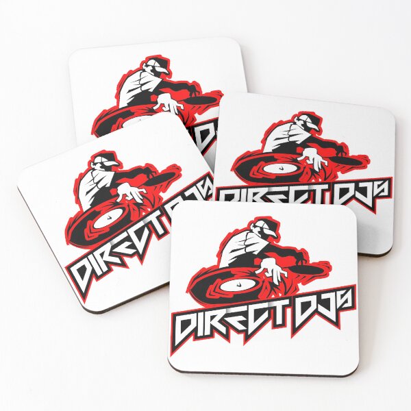 Item preview, DIRECT DJS (RED/White) designed and sold by directdjs.