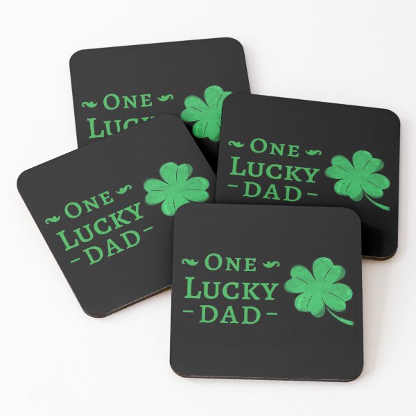 Item preview, One Lucky Dad St. Patrick's Day Shamrock designed and sold by LadySaltwater.