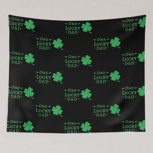 Item preview, One Lucky Dad St. Patrick's Day Shamrock designed and sold by LadySaltwater.