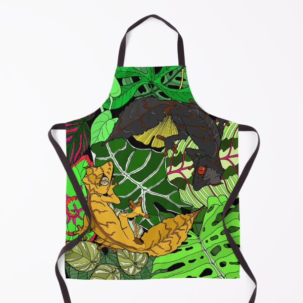 Item preview, Satanic Leaftail Geckos on Leaves (Full Page) designed and sold by TinkerandBone.