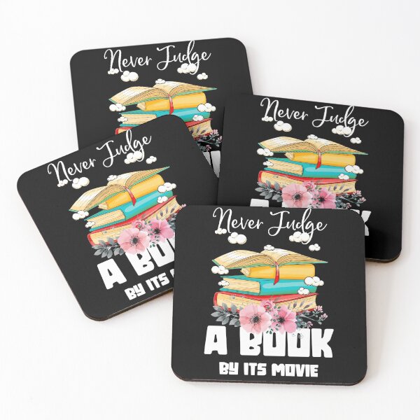 Item preview, Never Judge A Book By Its Movie Reading Book Lovers designed and sold by BaseStore.