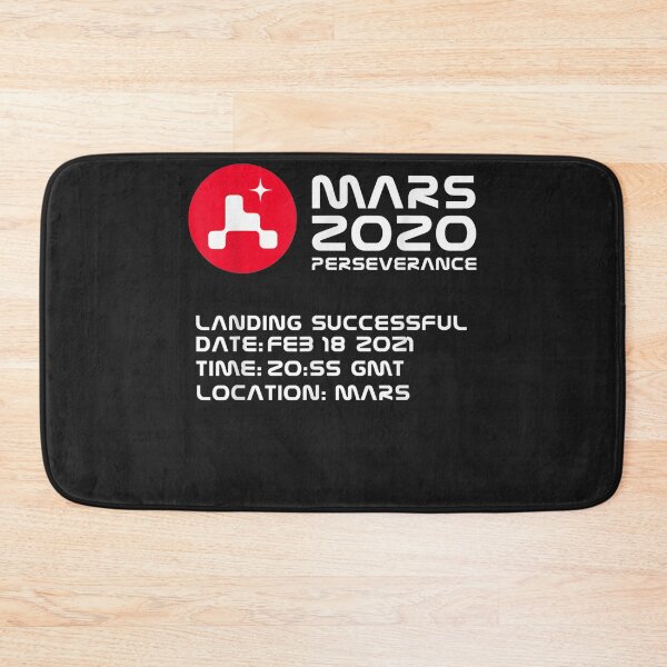 Item preview, Mars 2020 Perseverance Rover NASA Mission Logo JPL Landing T-Shirt designed and sold by Lukifo-Glacier.