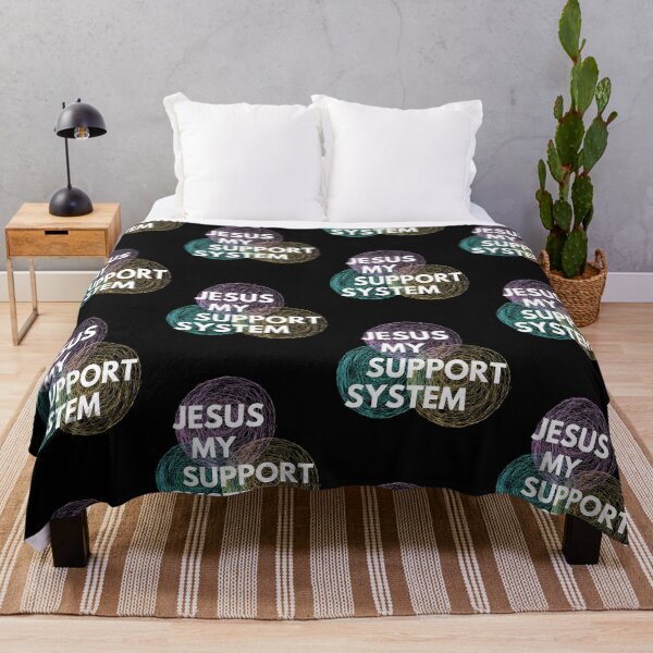 Item preview, Jesus my support system designed and sold by Lorie Data.