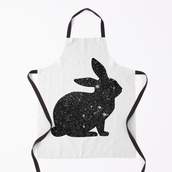 Item preview, Black Faux Glitter Easter Bunny designed and sold by Felicity-K.