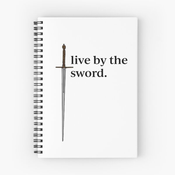 Item preview, live by the sword designed and sold by fingle.