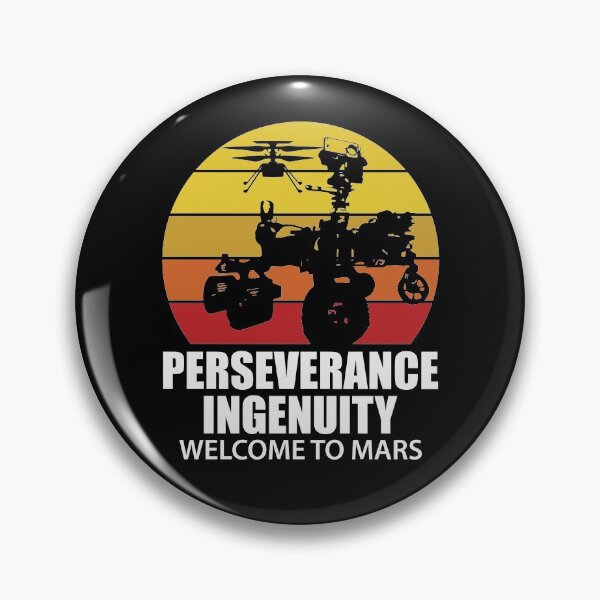 Item preview, Perseverance Ingenuity Welcome To Mars Jezero Crater designed and sold by GravitiTees.