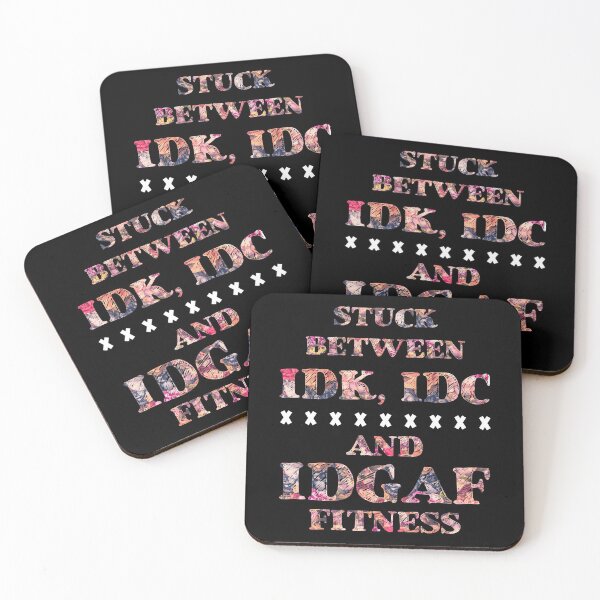 Item preview, Stuck Between Idk Idc And Idgaf Fitness designed and sold by BaseStore.