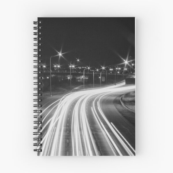 Item preview, Black and White Traffic Trails #1 designed and sold by Rachel Jeffrey.