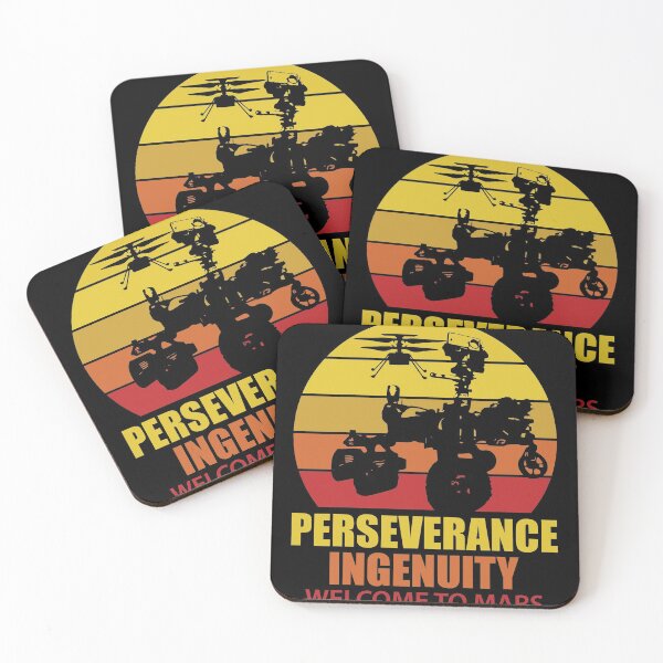Item preview, Perseverance Ingenuity Welcome To Mars Red Planet designed and sold by GravitiTees.