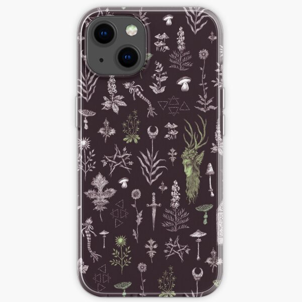Ancient Forest - Pink iPhone Soft Case