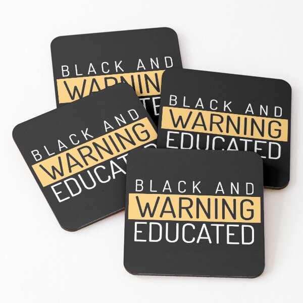 Item preview, Warning Black and Educated designed and sold by boopsblunt.