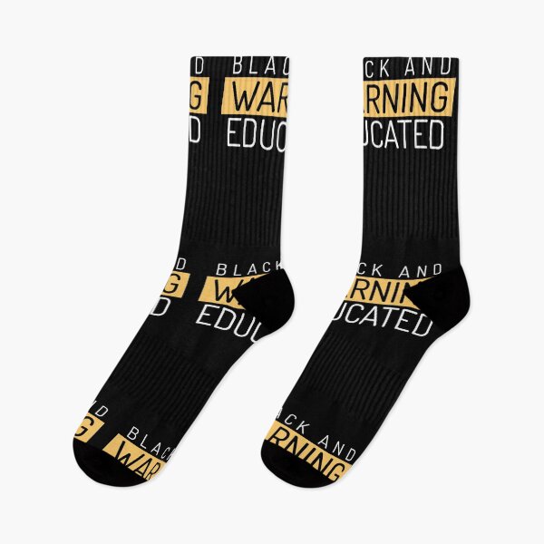 Item preview, Warning Black and Educated designed and sold by boopsblunt.