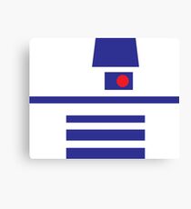 Minimal R2D2 Canvas Print