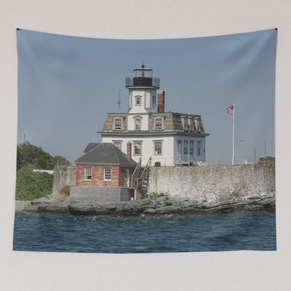 Item preview, Rose Island Light designed and sold by Autumn Seas Photography.