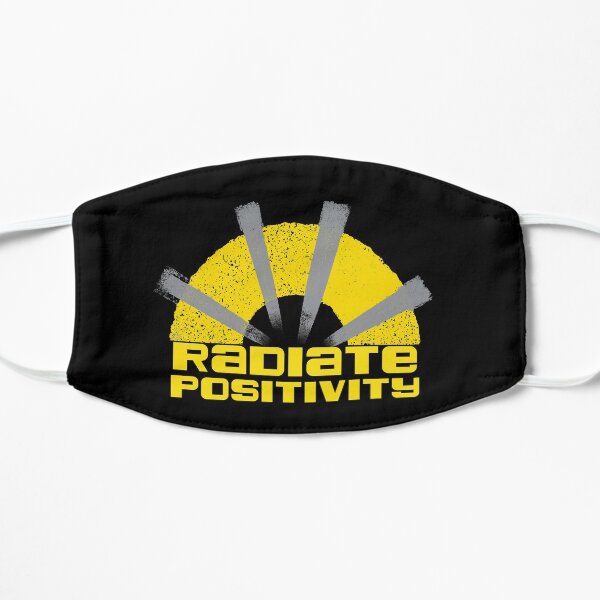 Radiate Positivity Flat Mask