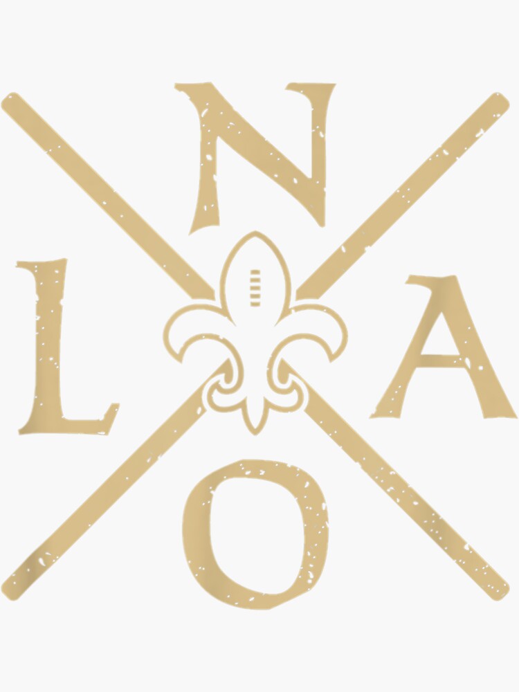 New Orleans Football Vintage Louisiana Nola Saint Retro T-Shirt