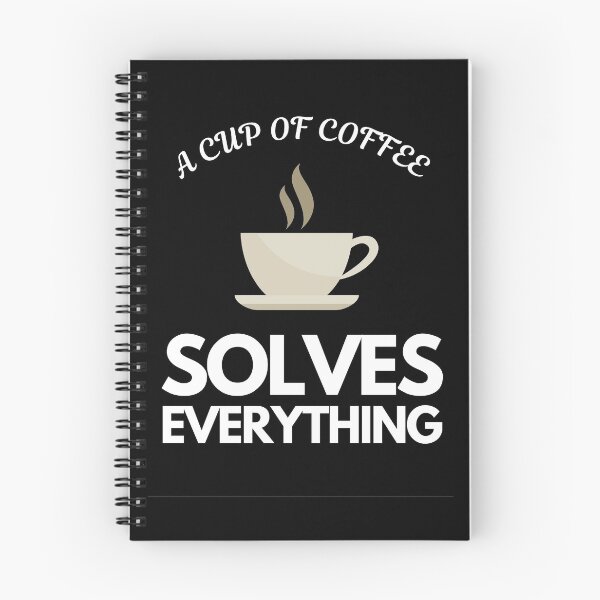 Item preview, A Cup of Coffee Solves Everything designed and sold by LionKnightSky.