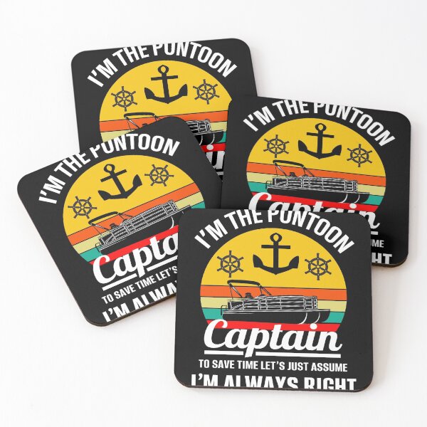 Item preview, Vintage Pontoon Boat Captain I am always right funny designed and sold by amreenshanley.