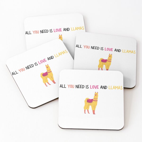 Item preview, all you need is love and llamas designed and sold by travelnerd.