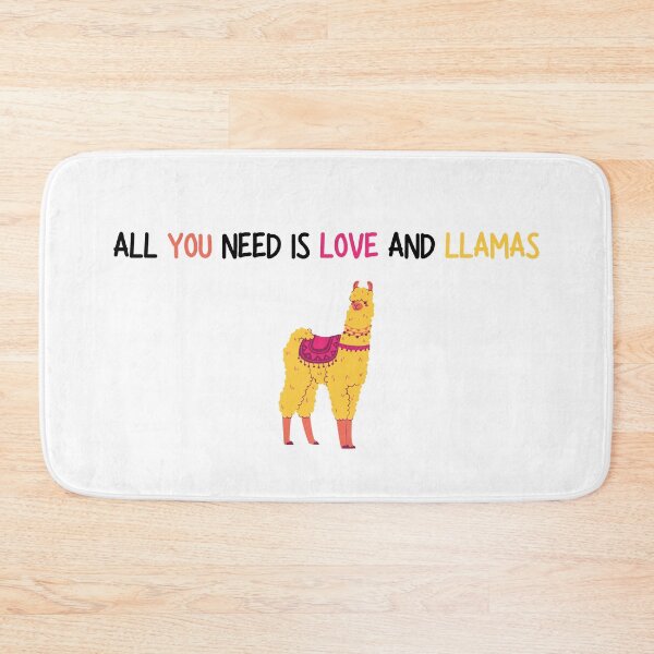 Item preview, all you need is love and llamas designed and sold by travelnerd.
