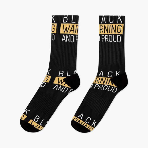 Item preview, Warning Black and Proud  designed and sold by boopsblunt.