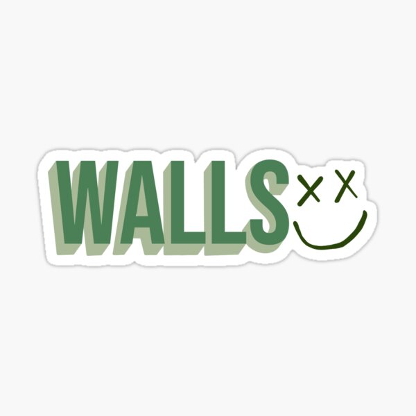 louis tomlinson brown smiley walls Sticker for Sale by noellalee