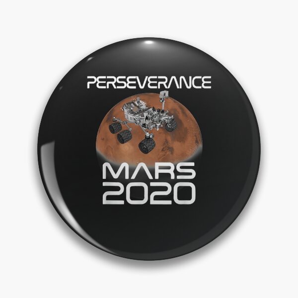 Item preview, Perseverance Rover Mars 2020 Mars Landing T-Shirt designed and sold by Lukifo-Glacier.
