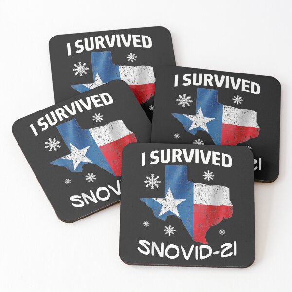 Item preview, Snowstorm Texas 2021 I survived snovid-21 Snow Ice Outage  designed and sold by Lukifo-Glacier.