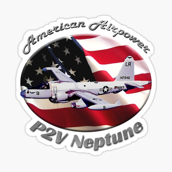 P2V Neptune American Airpower Sticker
