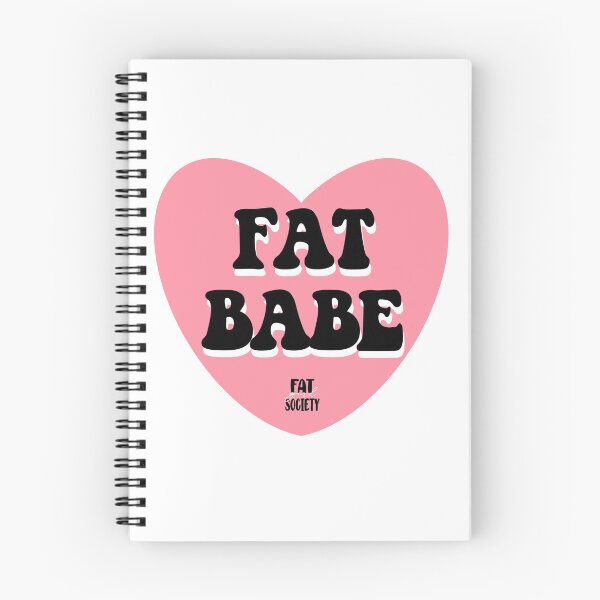Item preview, Fat Babe Heart designed and sold by fatgirlshop.