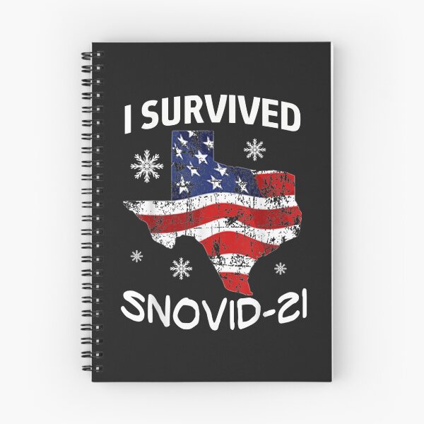 Item preview, Snowstorm Texas 2021 I survived snovid-21 Snow Ice Outage T-Shirt designed and sold by Lukifo-Glacier.