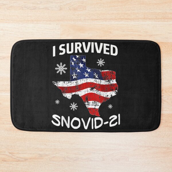 Item preview, Snowstorm Texas 2021 I survived snovid-21 Snow Ice Outage T-Shirt designed and sold by Lukifo-Glacier.